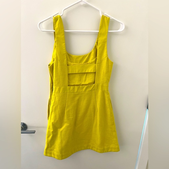Anthropologie Maeve Sleeveless Scoop Neck Back Cutout Mini Dress - Picture 4 of 12